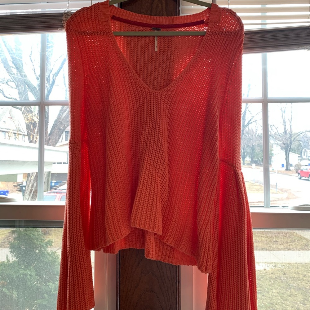 Free People Bell Sleeved Sweater